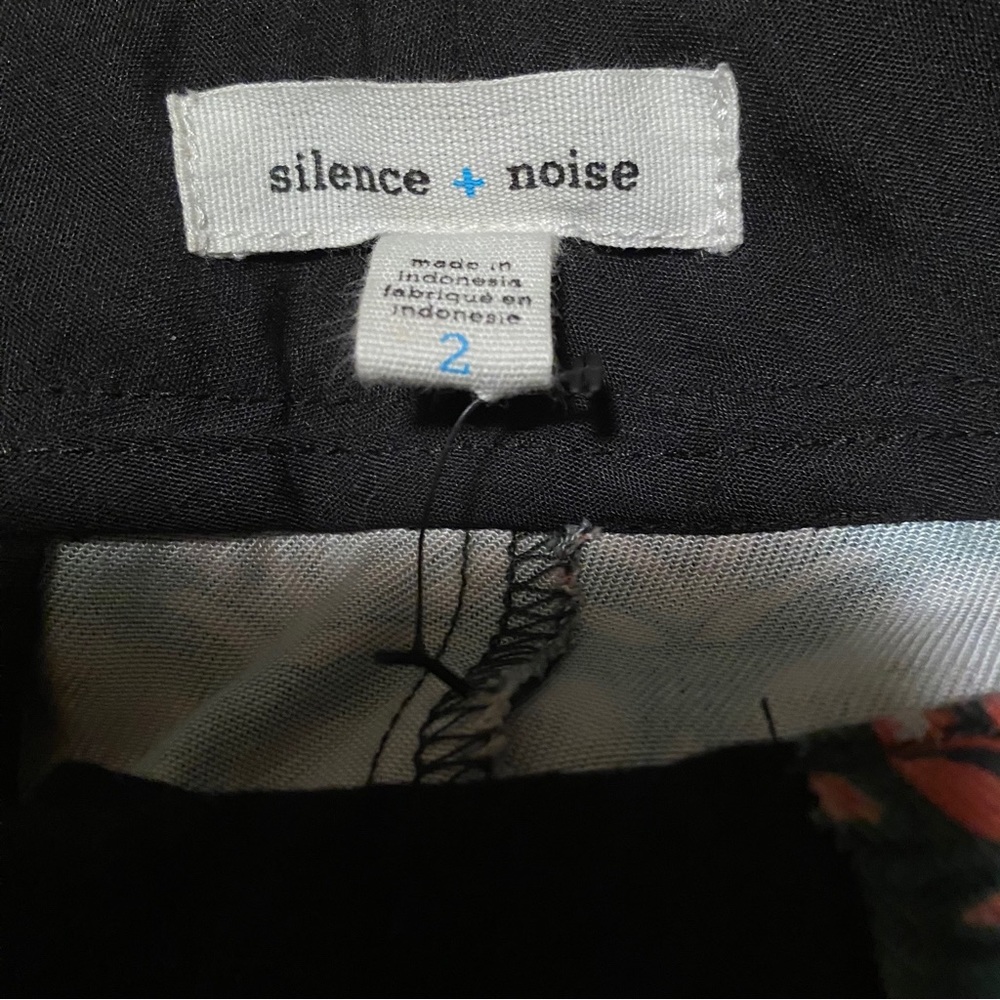 Silence And Noise, Size 2, Pattern Wide Leg Pants - image 4
